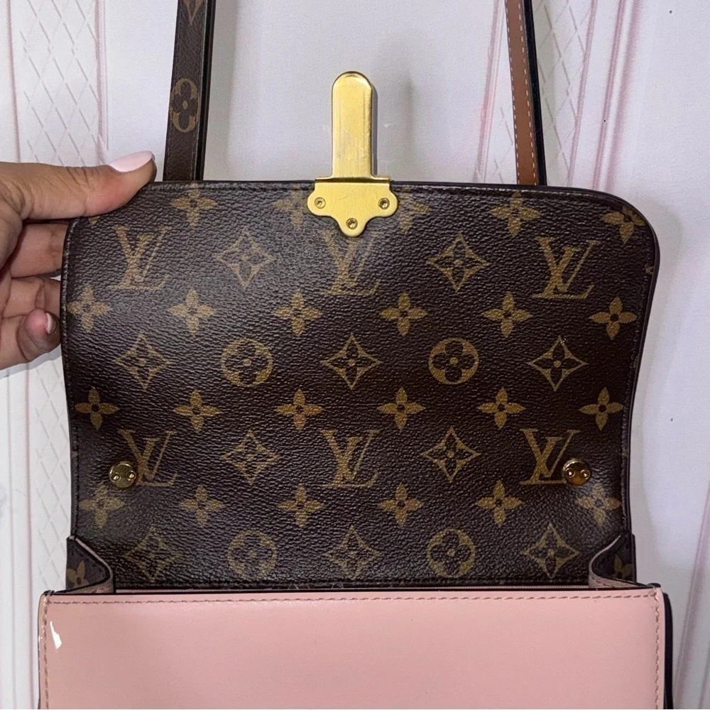 Louis Vuitton Cherrywood Vernis Leather BB